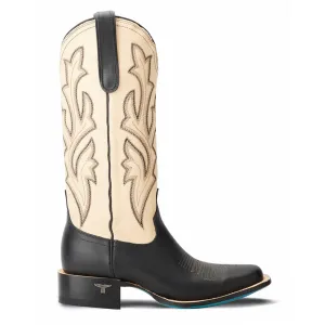 The Classic Embroidered Square Toe Cowboy Boots