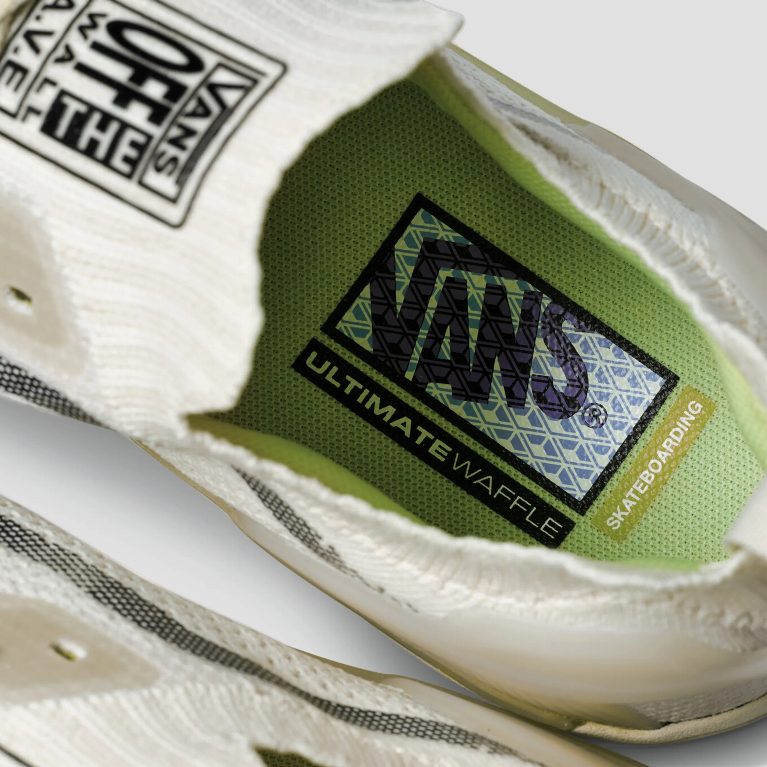 Vans Ave 2.0 Knit Skate Shoes Cream