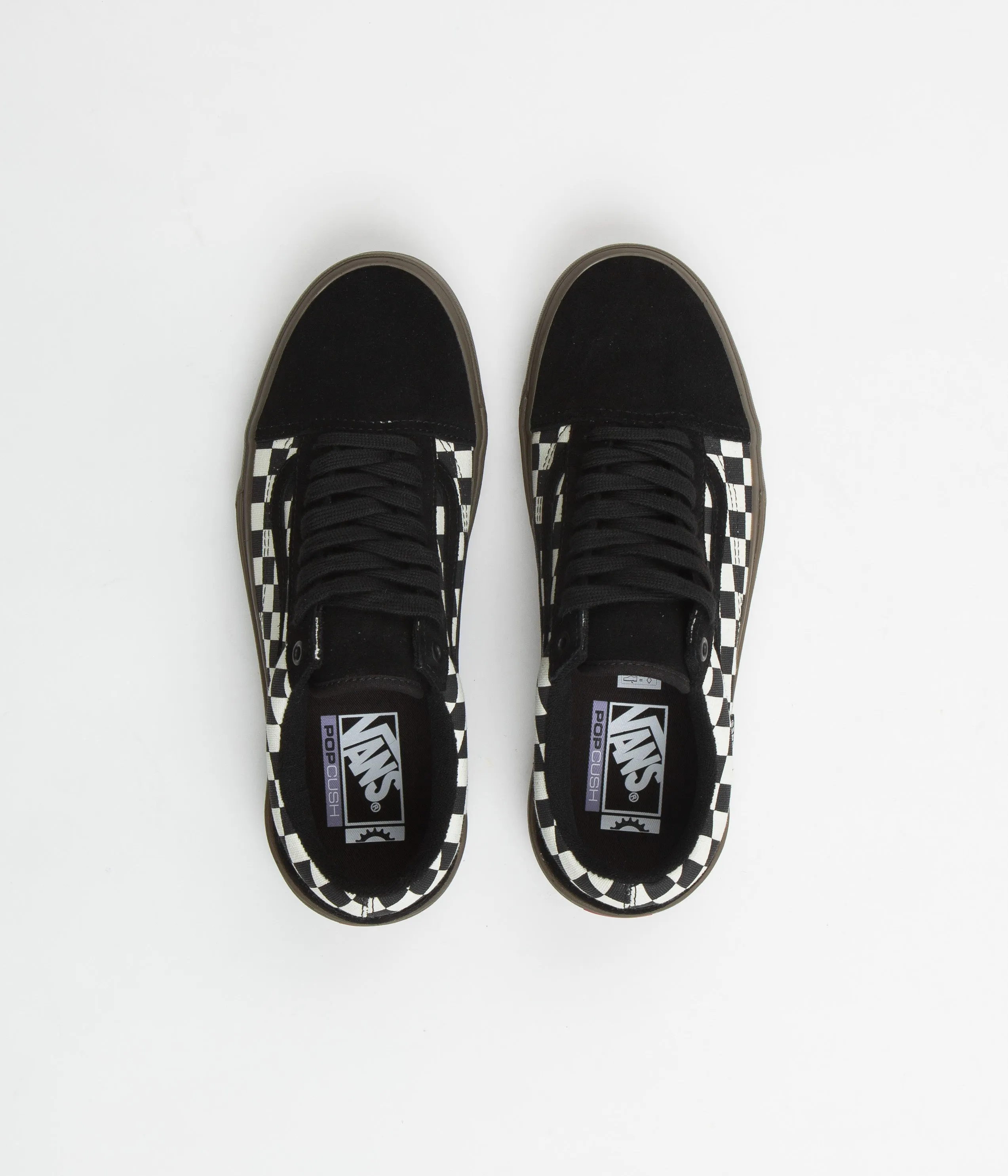 Vans BMX Old Skool Shoes - Checkerboard Black / Dark Gum