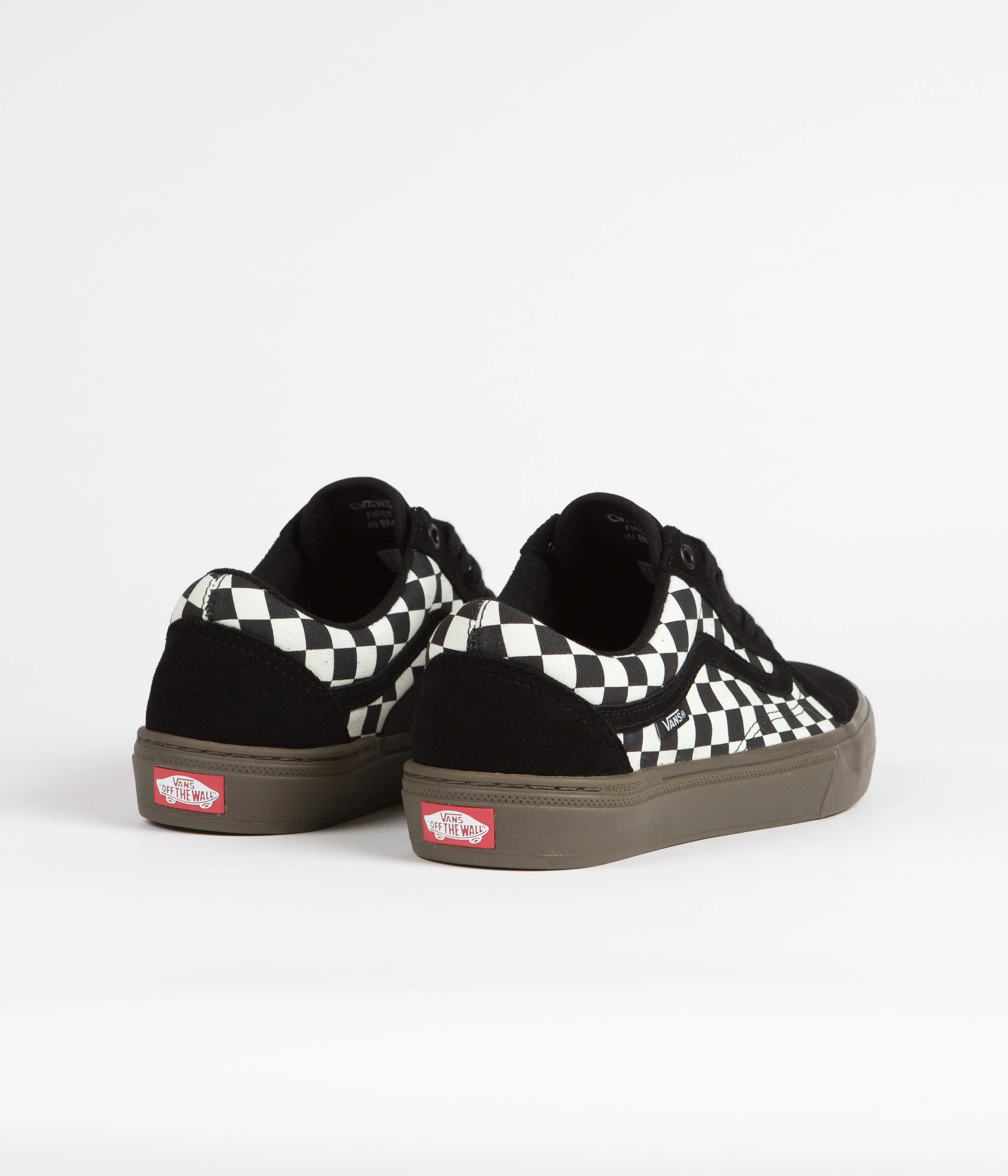 Vans BMX Old Skool Shoes - Checkerboard Black / Dark Gum