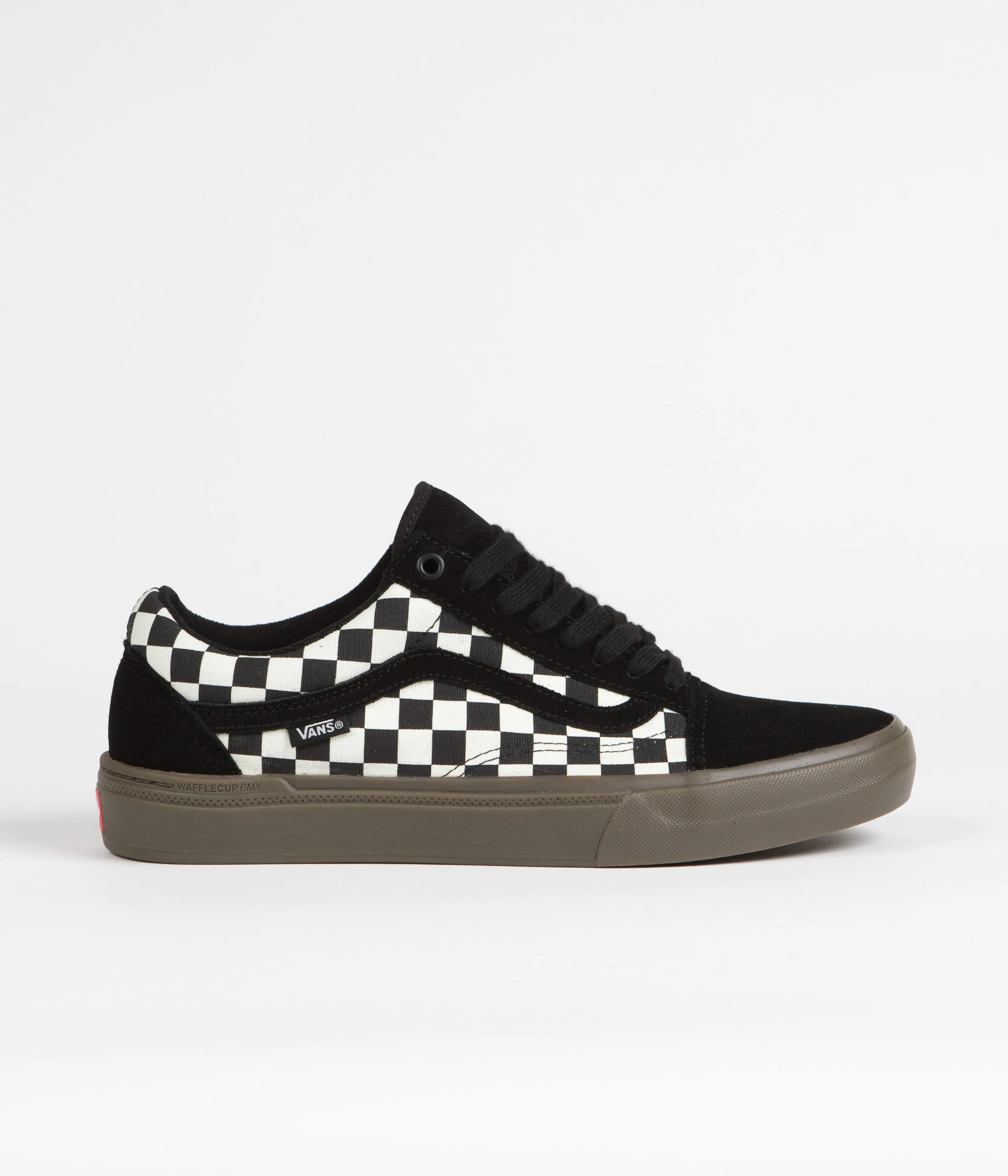 Vans BMX Old Skool Shoes - Checkerboard Black / Dark Gum