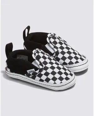 Vans Infant Slip-On V Crib Checker Shoe