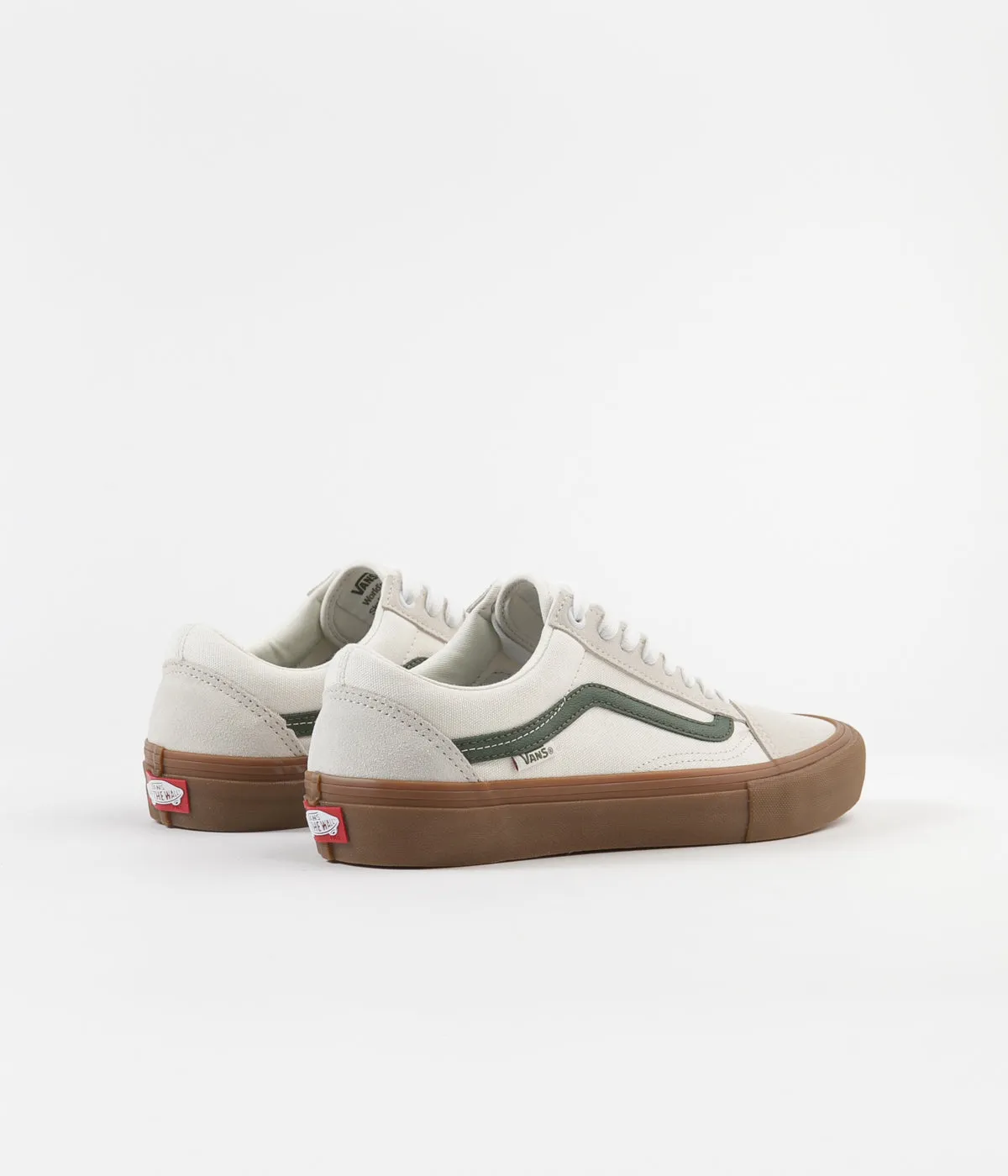 Vans Old Skool Pro Shoes - Marshmallow / Alpine