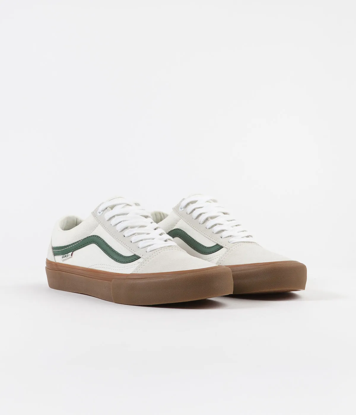 Vans Old Skool Pro Shoes - Marshmallow / Alpine