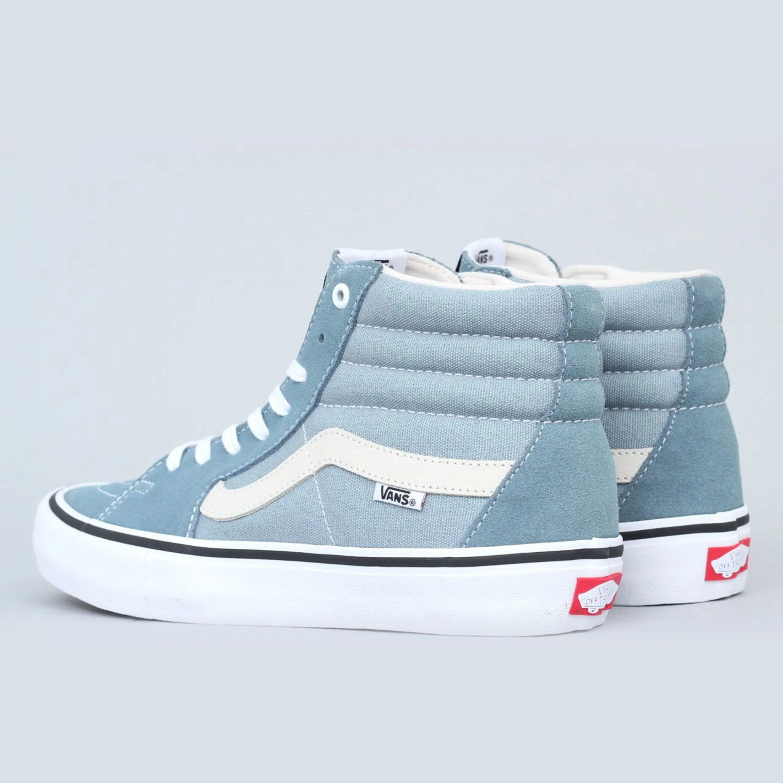 Vans Sk8 Hi Pro Shoes Goblin Blue / White