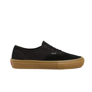 Vans Skate Authentic Skate Shoes - Black / Black /Gum