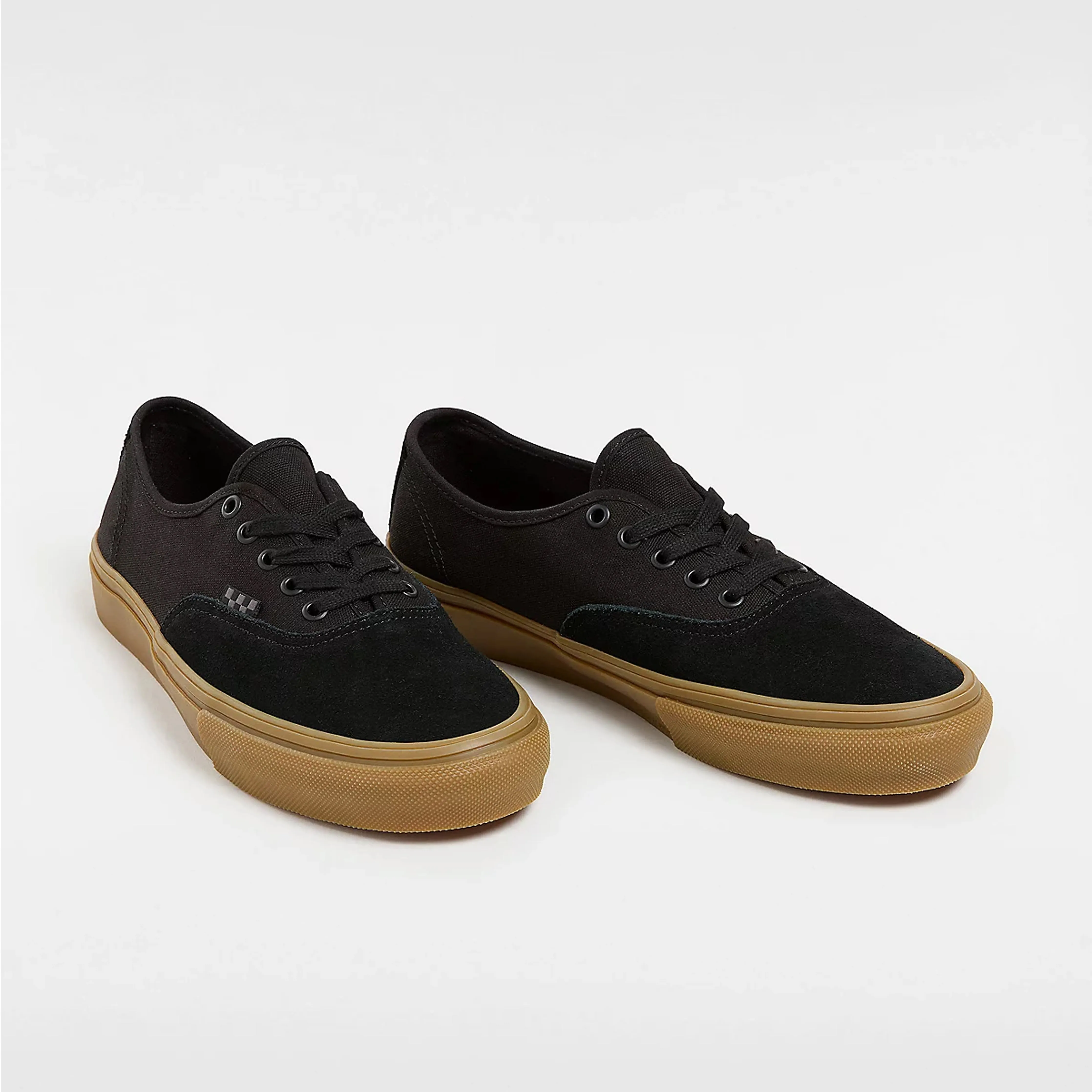 Vans Skate Authentic Skate Shoes - Black / Black /Gum