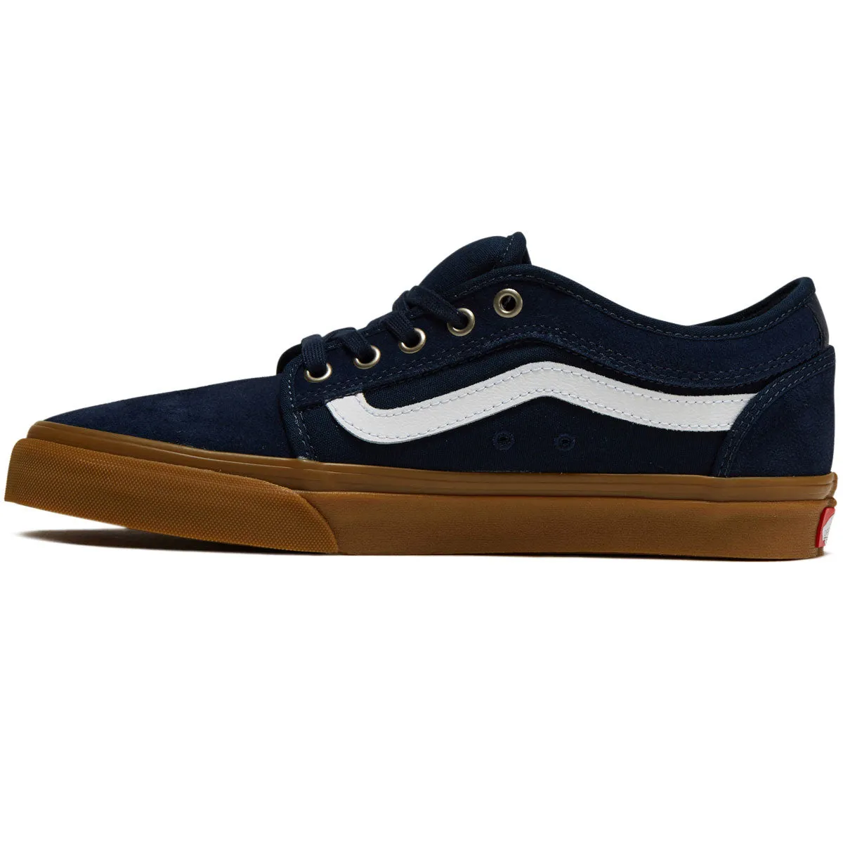 Vans Skate Chukka Low Sidestripe Shoes - Navy/Gum