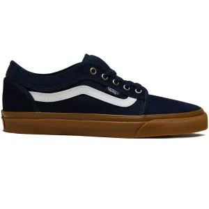 Vans Skate Chukka Low Sidestripe Shoes - Navy/Gum