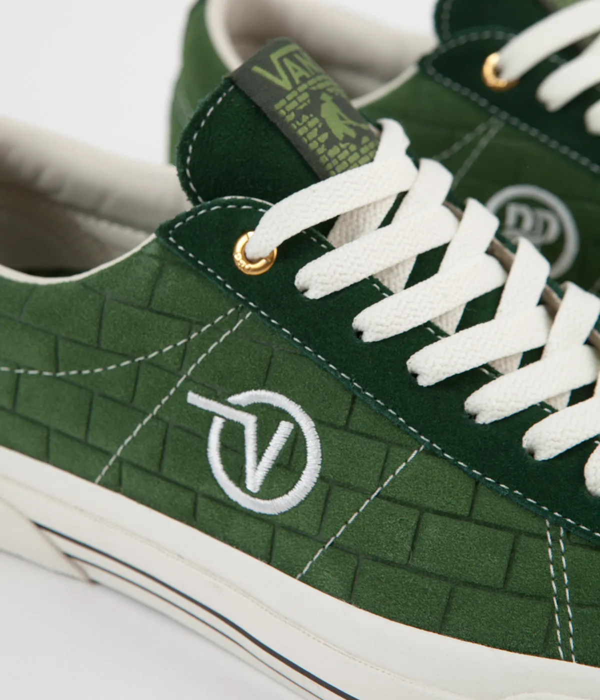 Vans x Pass Port Sid Pro Shoes - Dark Green