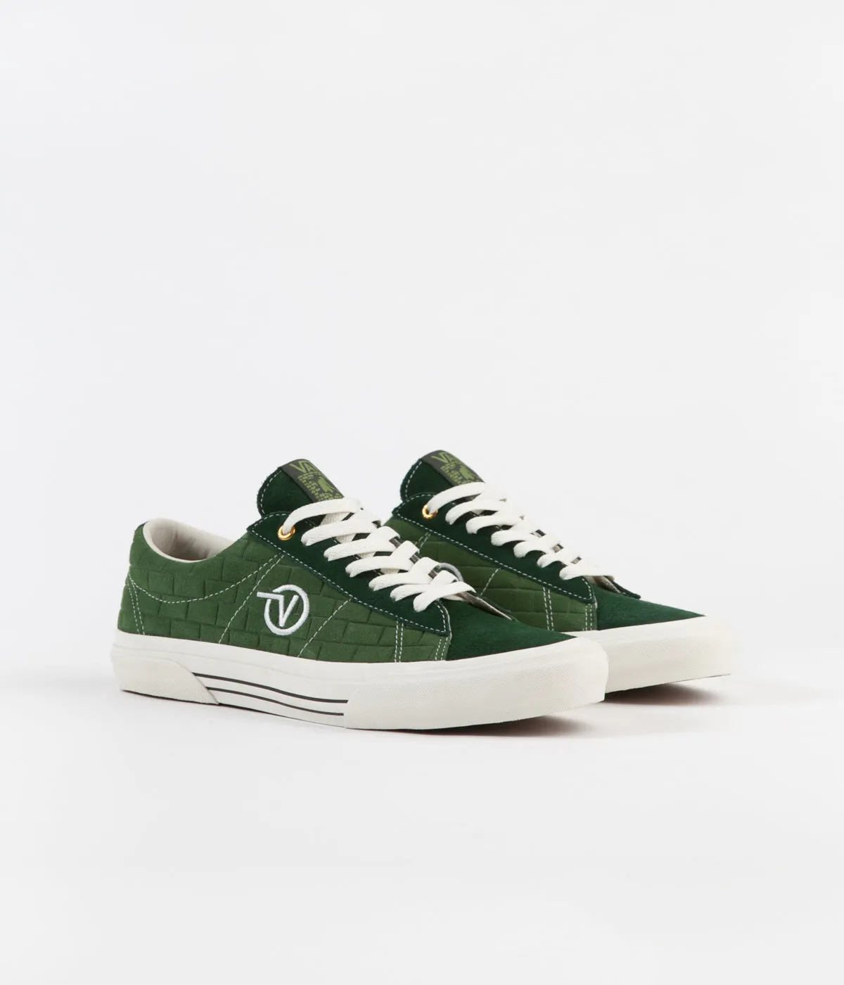 Vans x Pass Port Sid Pro Shoes - Dark Green