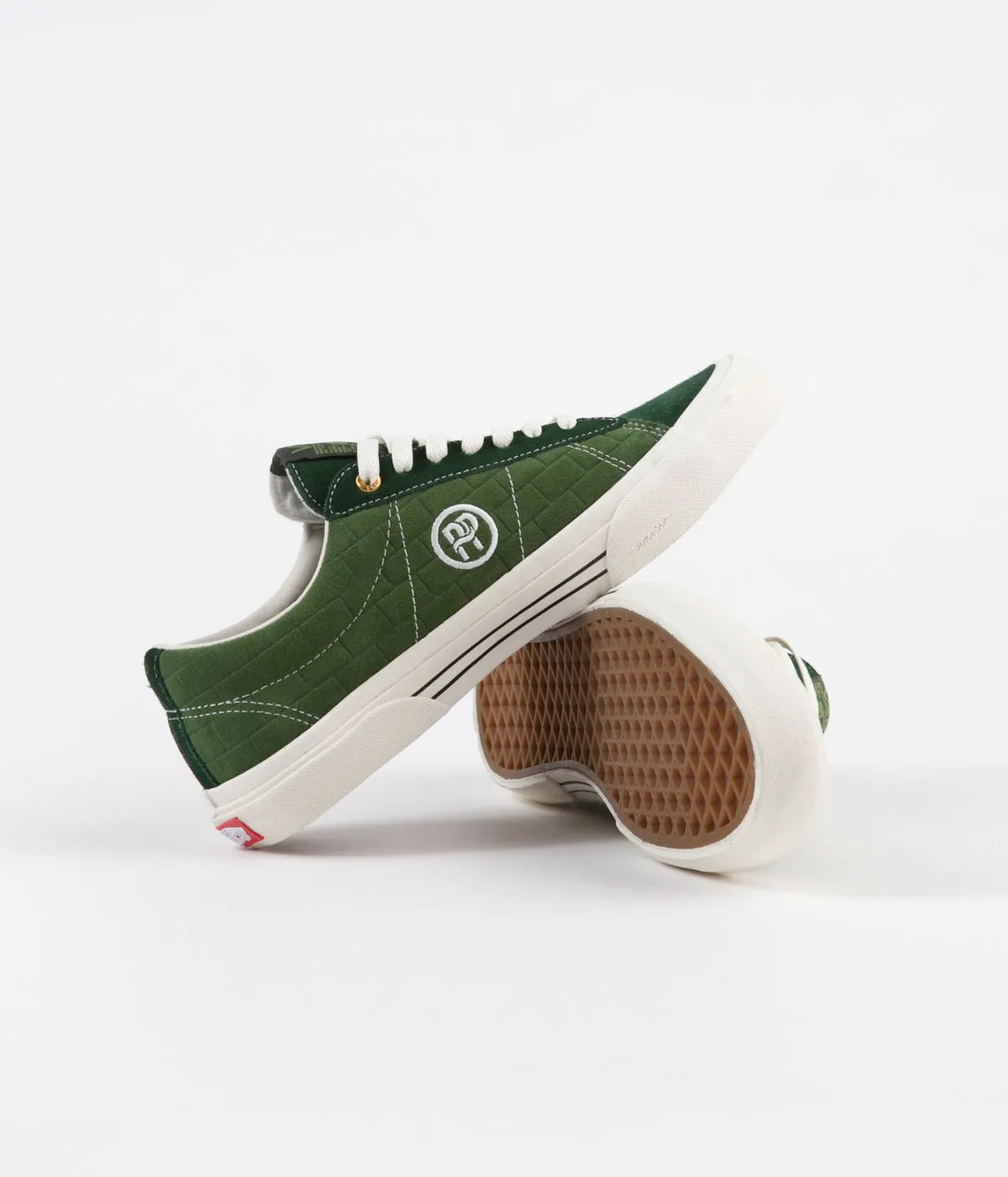 Vans x Pass Port Sid Pro Shoes - Dark Green