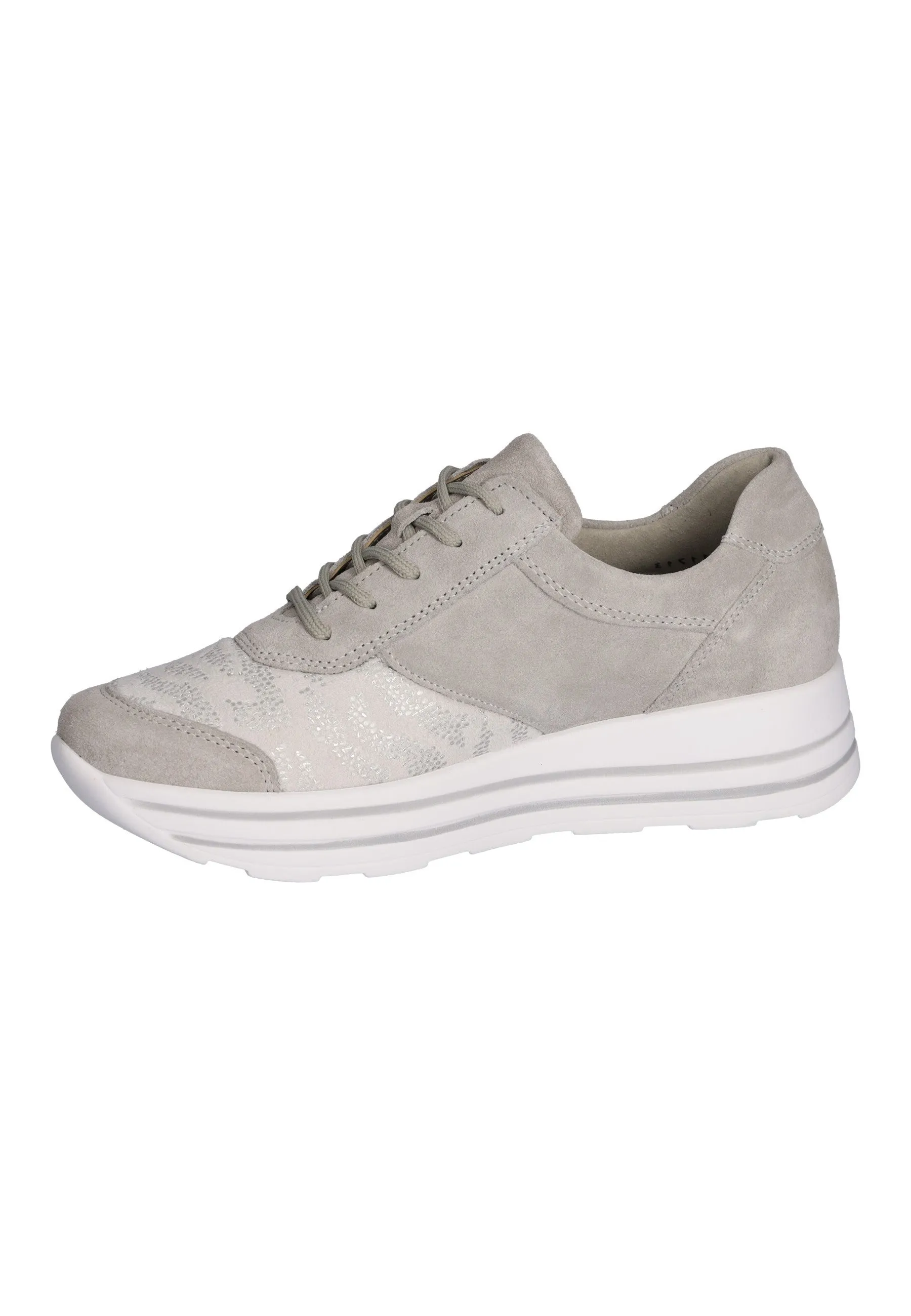 Waldlaufer Womens Trainer 758H02 312 H-Lana Grey/Cement