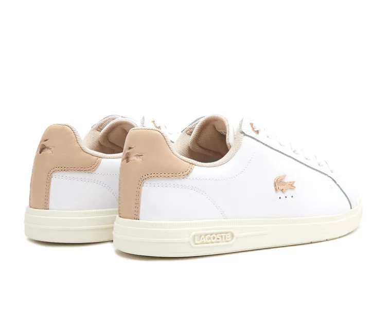 Women's Lacoste Graduate Pro 222 2 SFA (White/Light Pink)