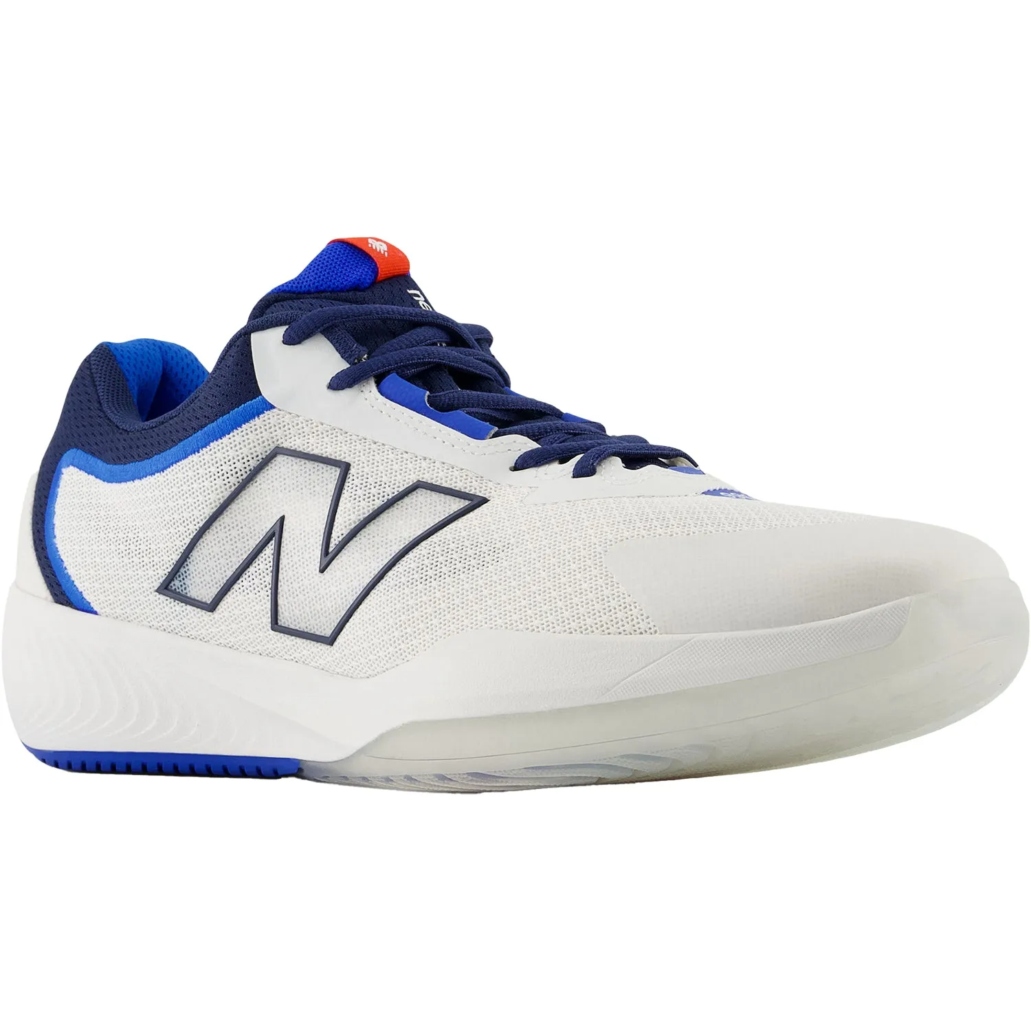 Women's New Balance WCH99V6 White/Navy Pickleball/Court Synthetic