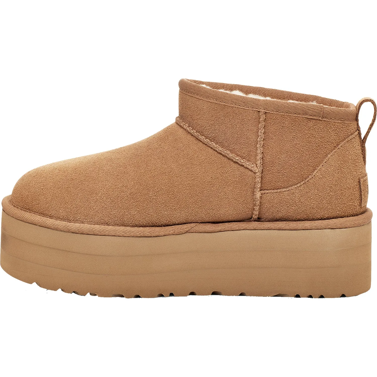 Women's UGG Classic Ultra Mini Platform Chestnut Suede